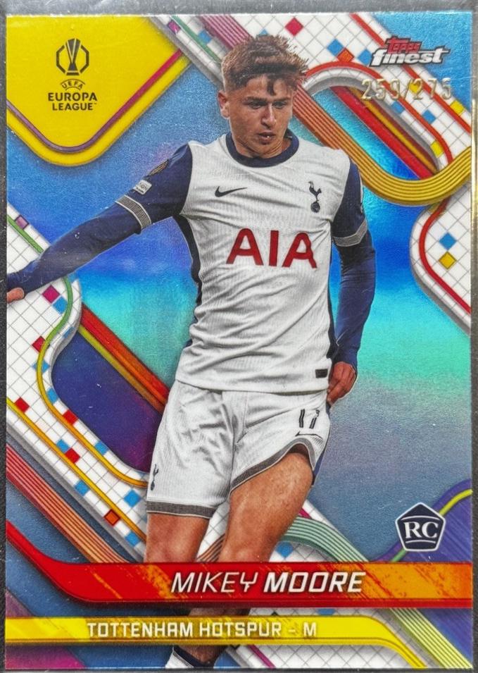 Mikey Moore [Sky Blue Refractor] #59