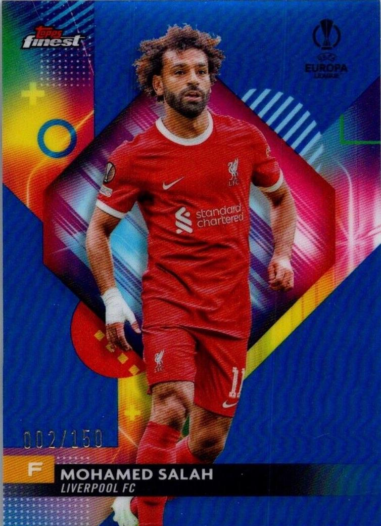 Mohamed Salah [Blue Refractor] #150