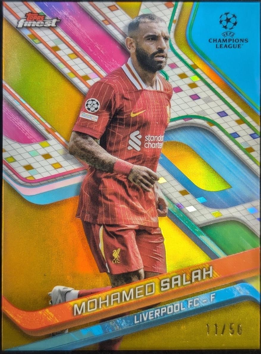 Mohamed Salah [Gold Refractor] #150