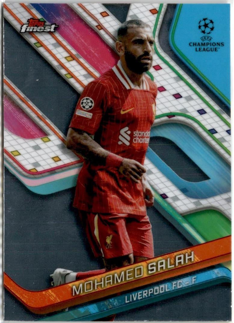 Mohamed Salah [Orange Refractor] #150