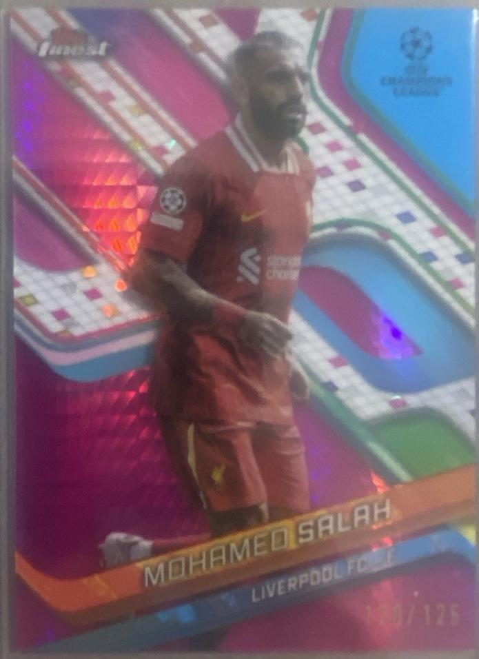 Mohamed Salah [Pink Prism Refractor] #150