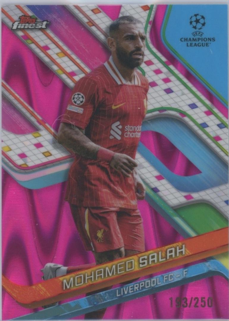 Mohamed Salah [Pink Raywave Refractor] #150