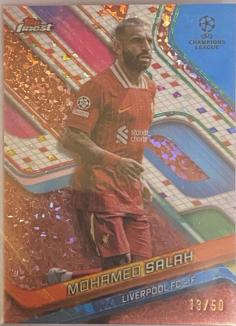 Mohamed Salah [Rose Gold Mini-Diamond Refractor] #150