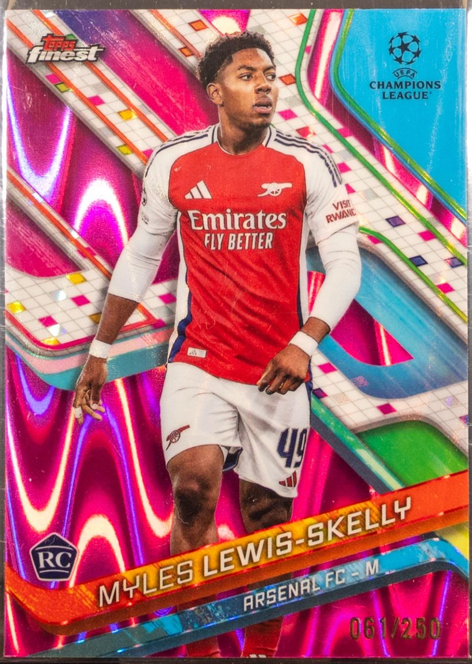 Myles Lewis-Skelly [Pink Raywave Refractor] #125
