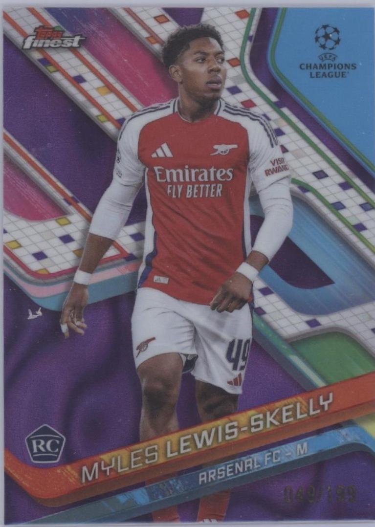 Myles Lewis-Skelly [Purple Lava Refractor] #125
