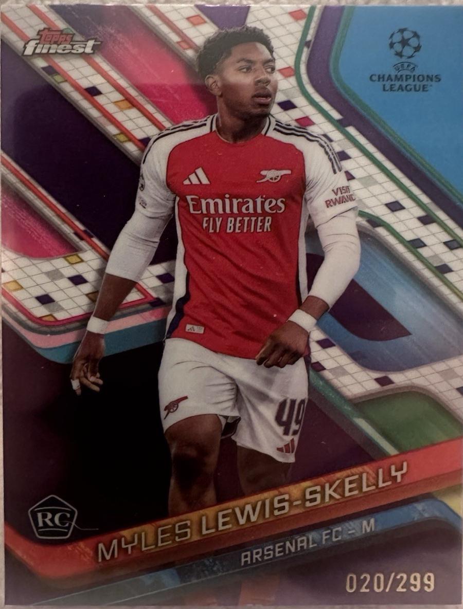 Myles Lewis-Skelly [Purple Refractor] #125