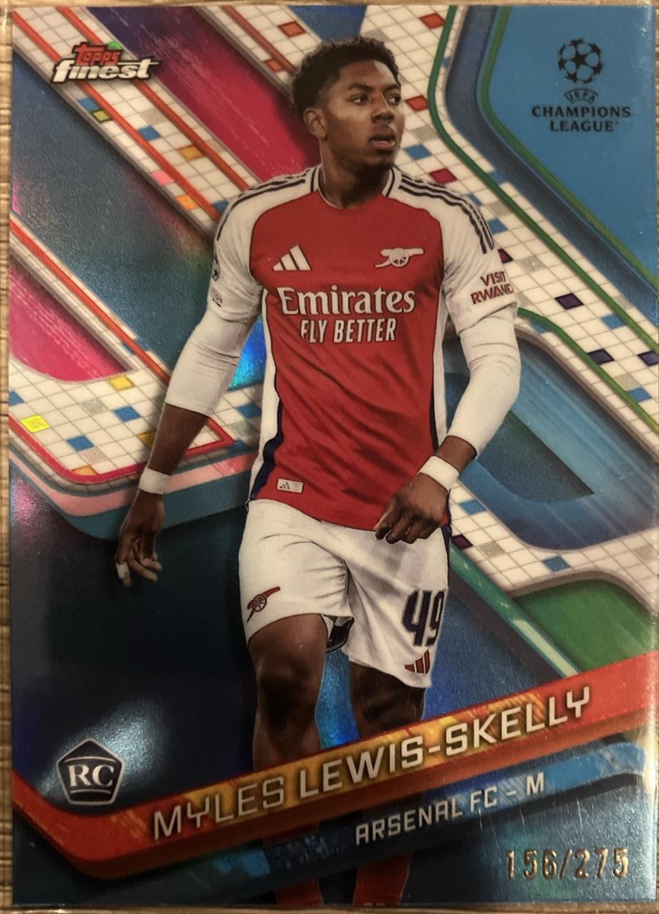 Myles Lewis-Skelly [Sky Blue Refractor] #125
