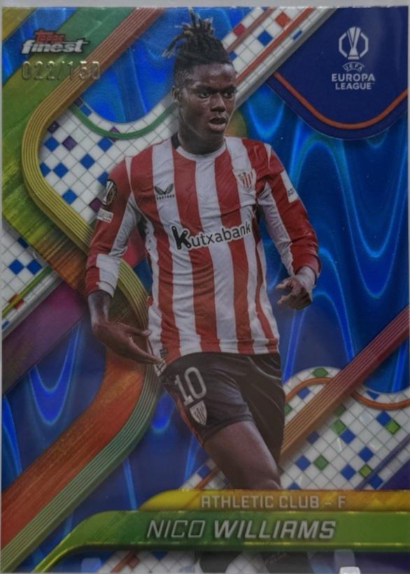 Nico Williams [Blue Raywave Refractor] #69