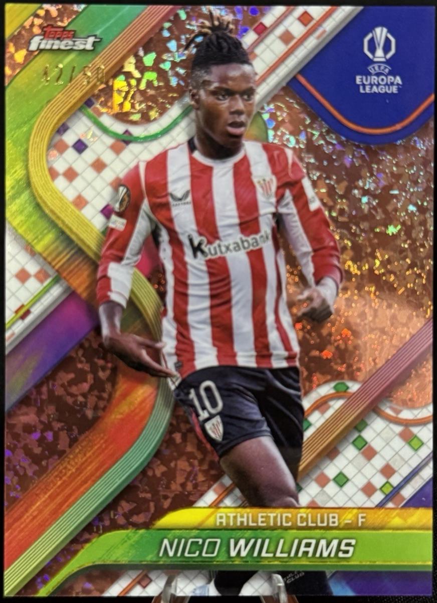 Nico Williams [Rose Gold Mini-Diamond Refractor] #69