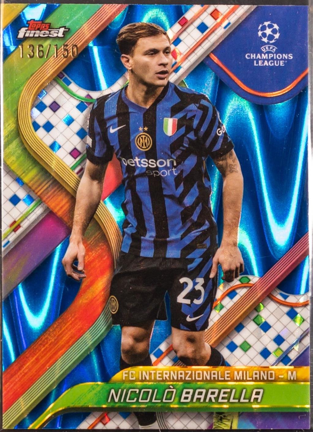 Nicolo Barella [Blue Raywave Refractor] #67