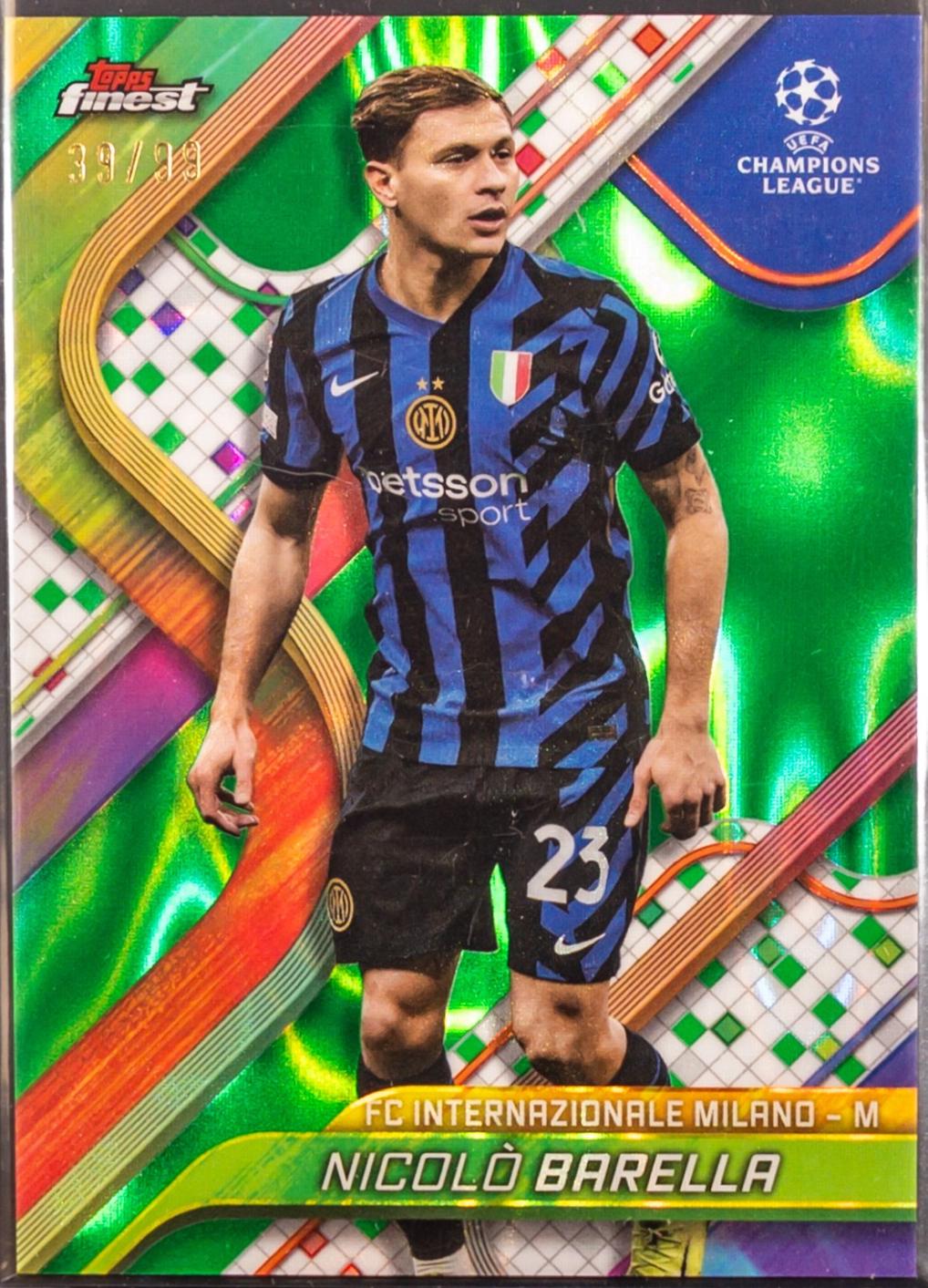 Nicolo Barella [Green Lava Refractor] #67