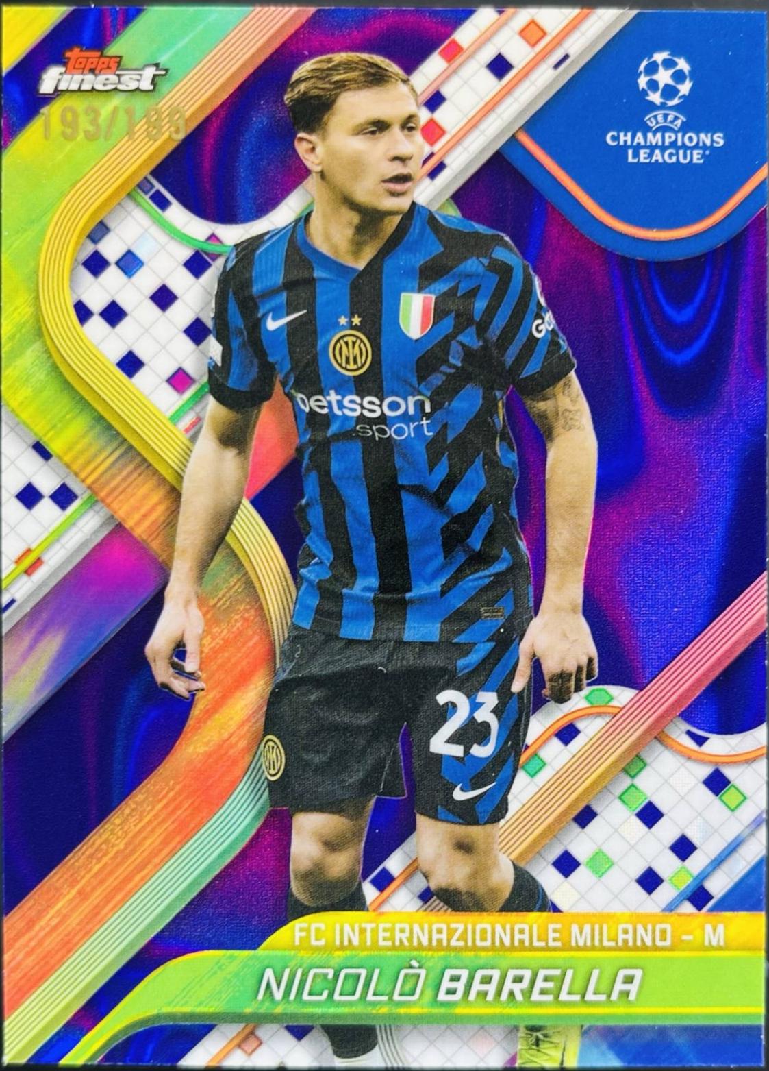 Nicolo Barella [Purple Lava Refractor] #67