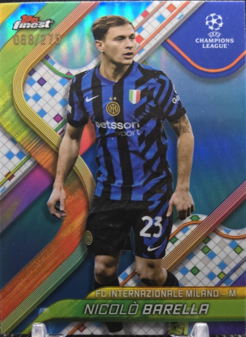 Nicolo Barella [Sky Blue Refractor] #67