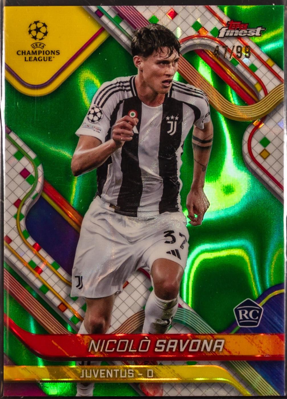 Nicolo Savona [Green Lava Refractor] #129