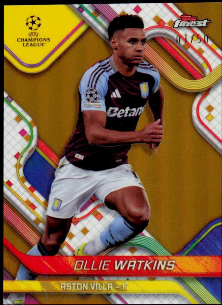 Ollie Watkins [Gold Refractor] #122