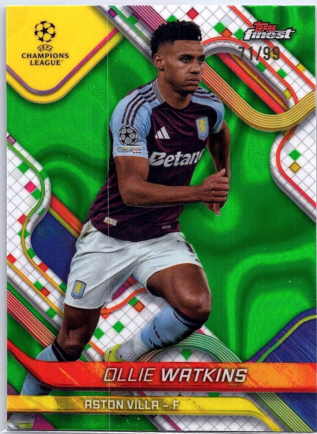 Ollie Watkins [Green Lava Refractor] #122