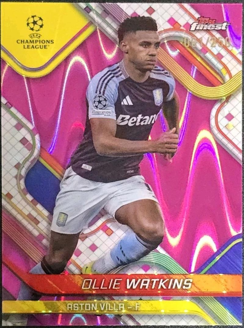 Ollie Watkins [Pink Raywave Refractor] #122