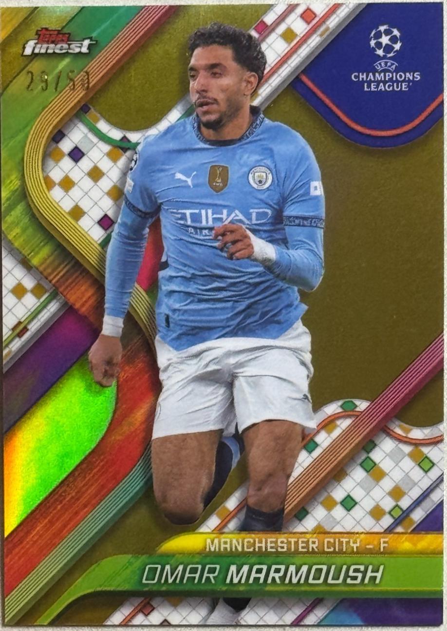 Omar Marmoush [Gold Refractor] #108