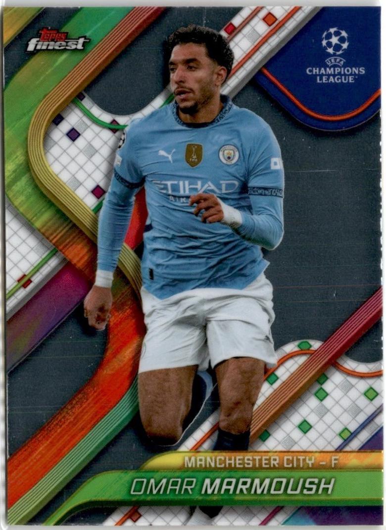 Omar Marmoush [Orange Refractor] #108
