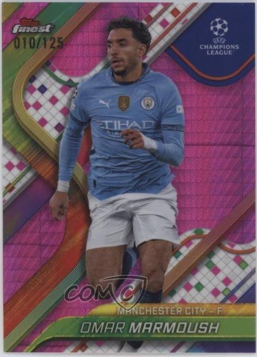 Omar Marmoush [Pink Prism Refractor] #108