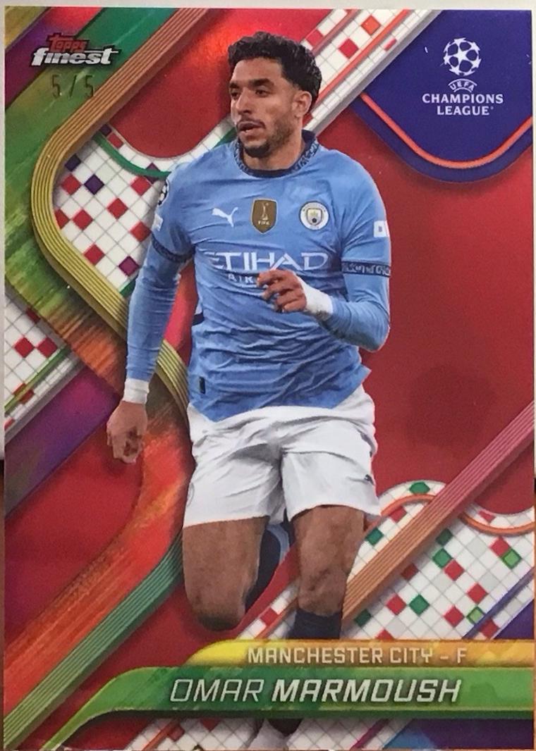 Omar Marmoush [Red Refractor] #108
