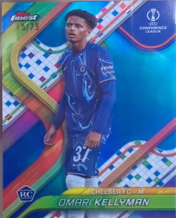 Omari Kellyman [Blue Refractor] #142