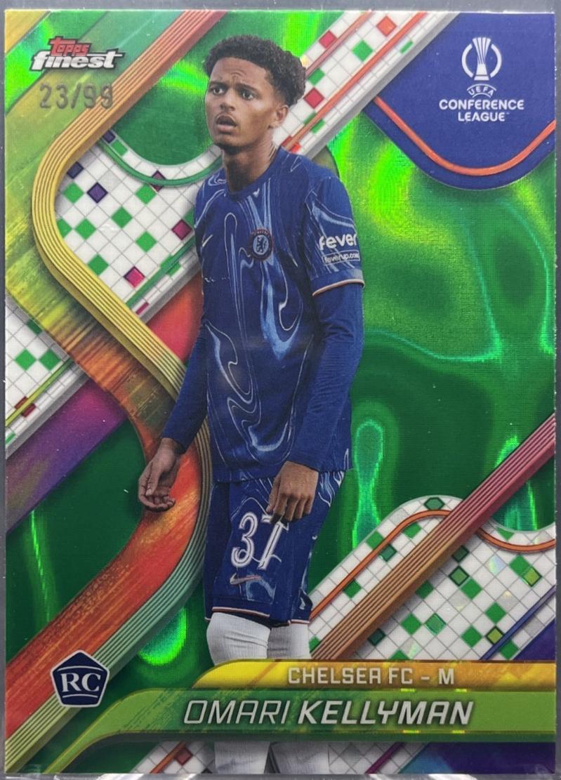 Omari Kellyman [Green Lava Refractor] #142