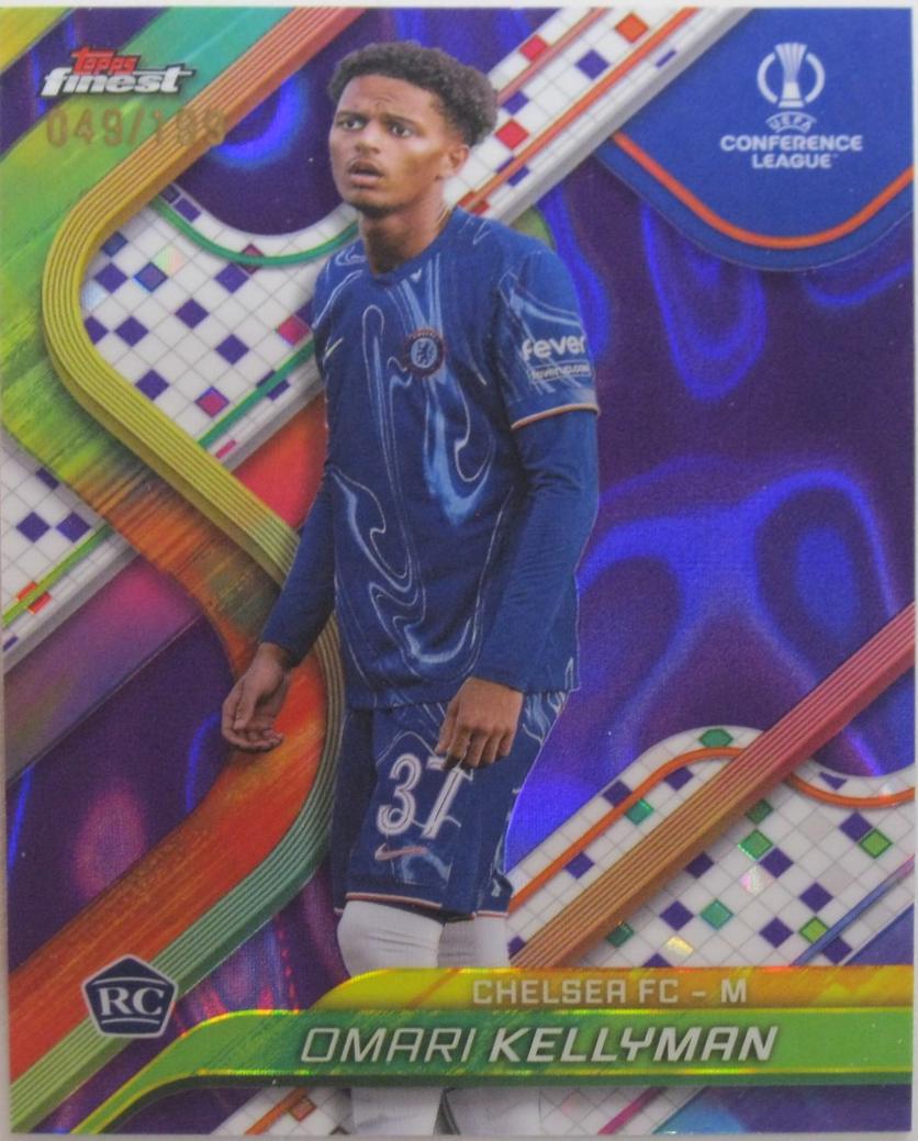 Omari Kellyman [Purple Lava Refractor] #142