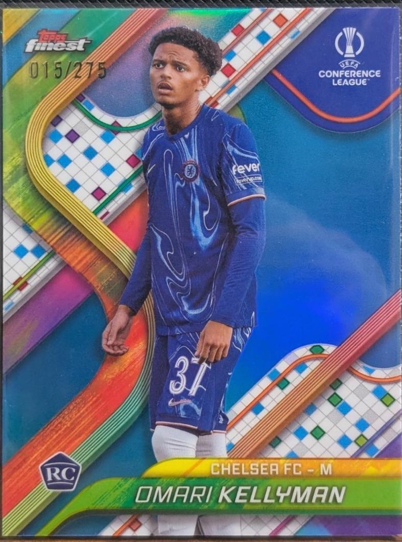 Omari Kellyman [Sky Blue Refractor] #142