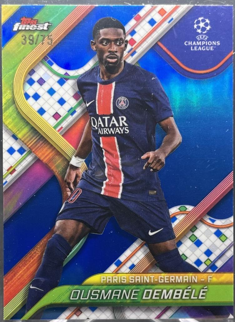 Ousmane Dembele [Blue Refractor] #30