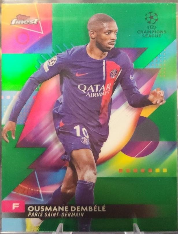 Ousmane Dembele [Green Lava Refractor] #30