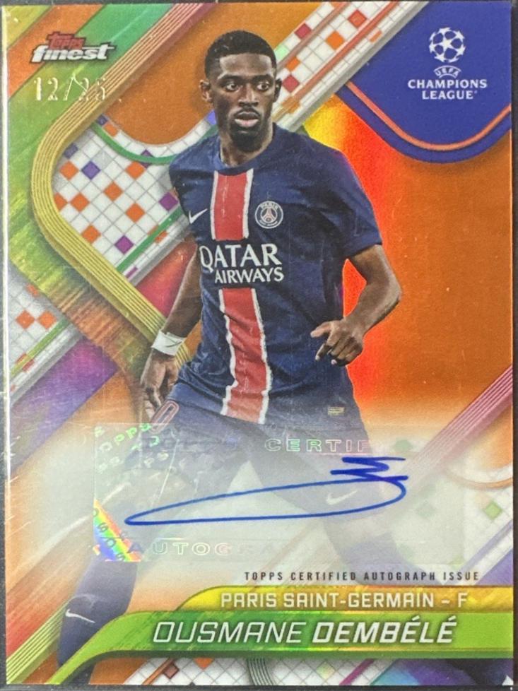 Ousmane Dembele [Orange Refractor] #30