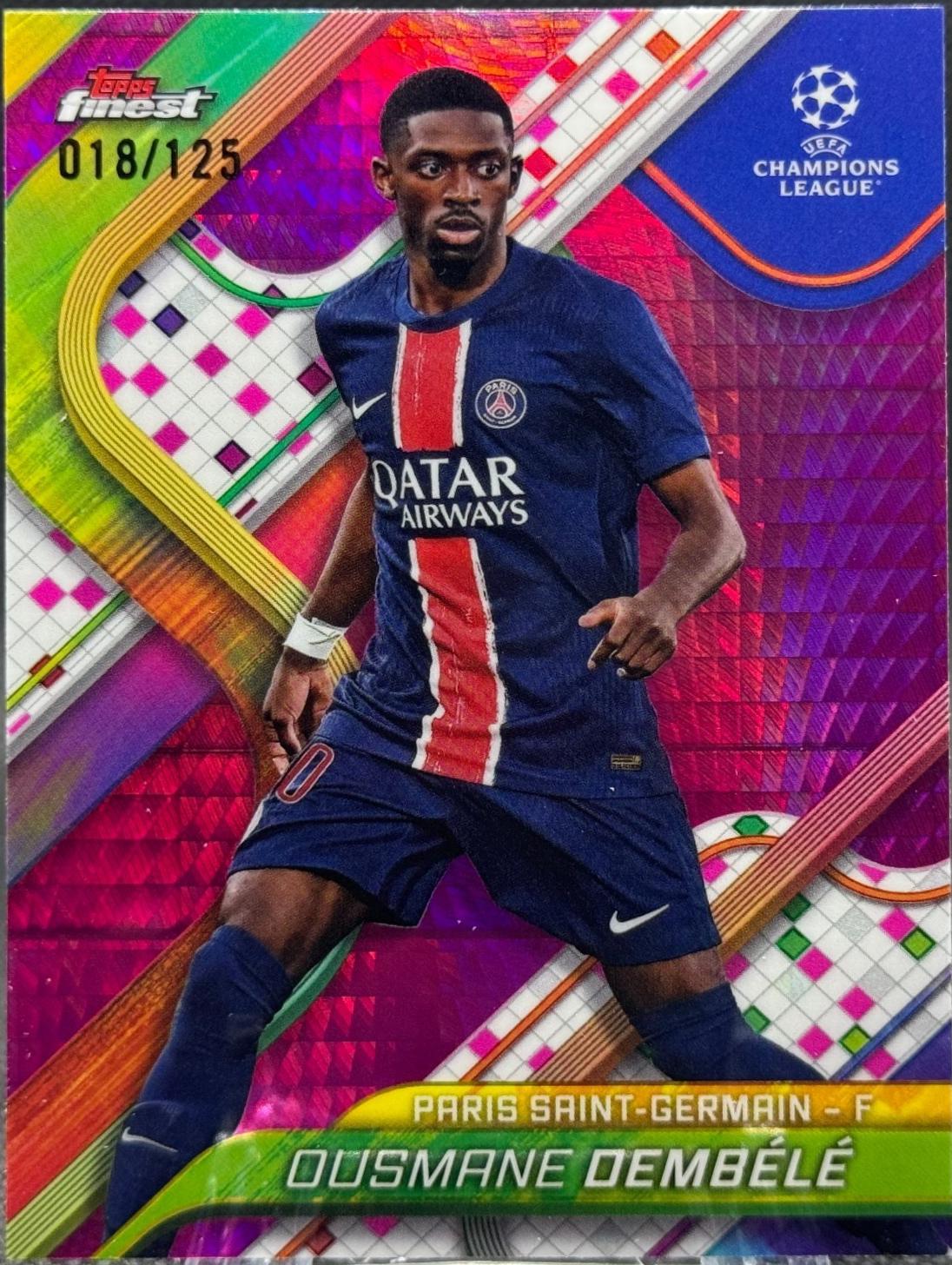 Ousmane Dembele [Pink Prism Refractor] #30