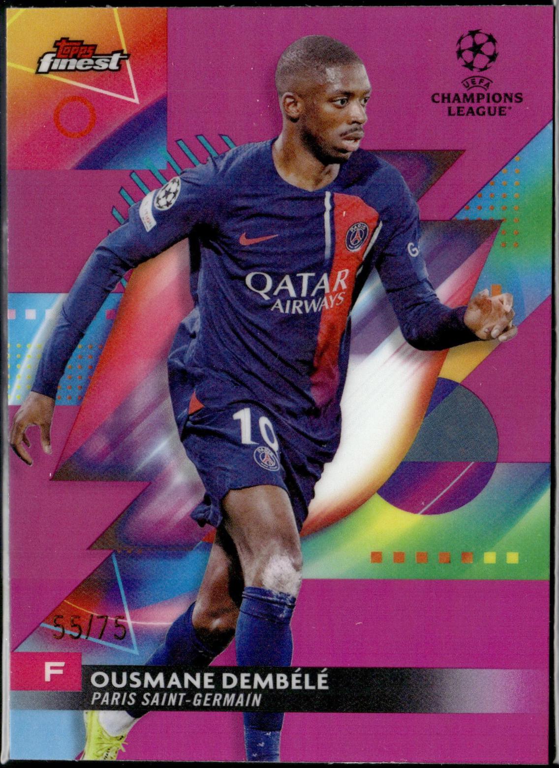 Ousmane Dembele [Pink Raywave Refractor] #30