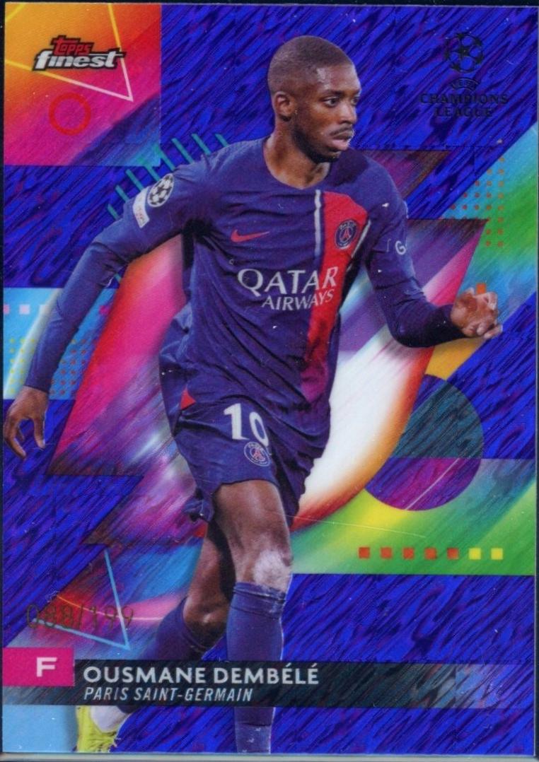Ousmane Dembele [Purple Lava Refractor] #30