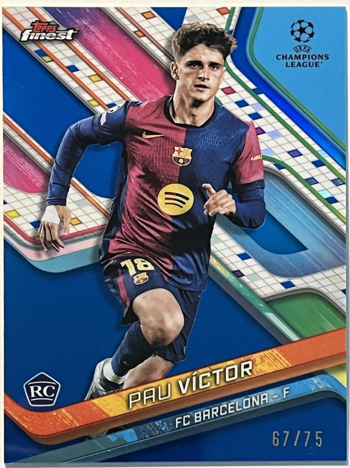 Pau Victor [Blue Refractor] #87