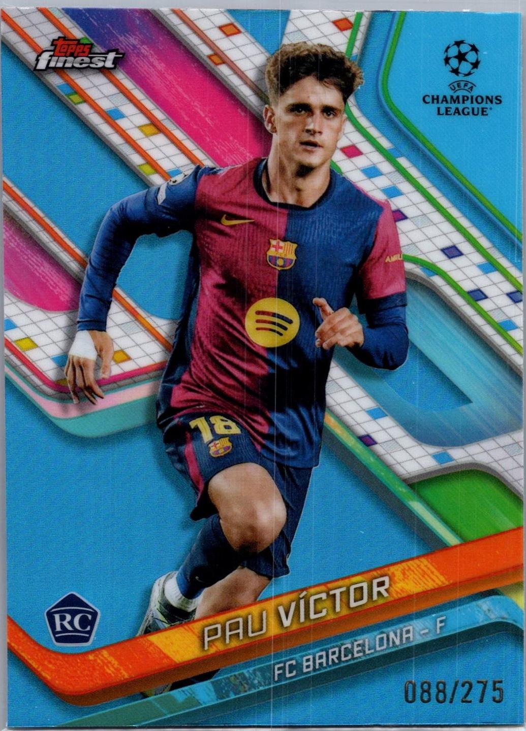 Pau Victor [Sky Blue Refractor] #87