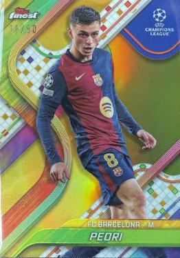 Pedri [Gold Refractor] #136