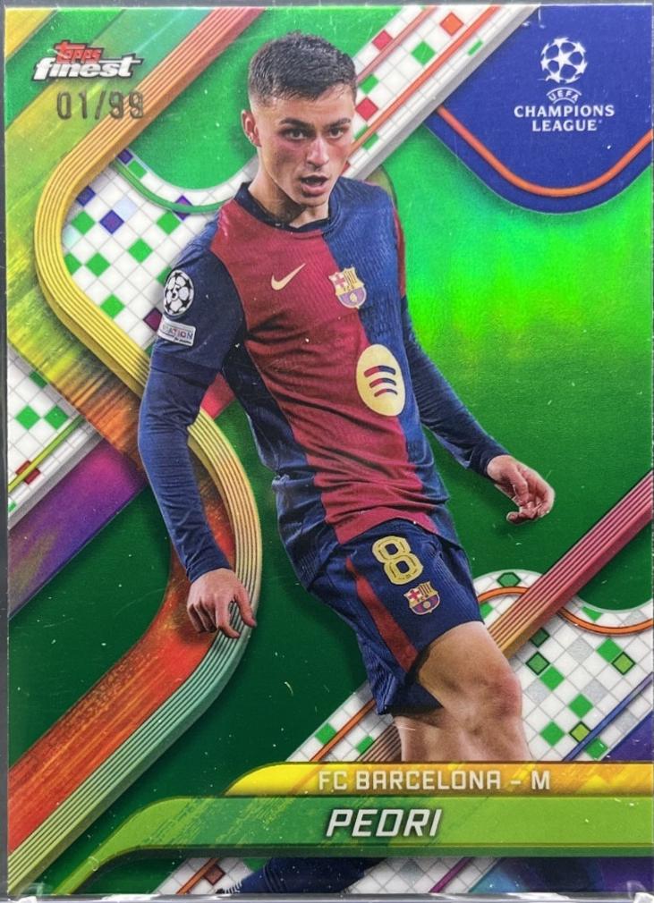 Pedri [Green Refractor] #136