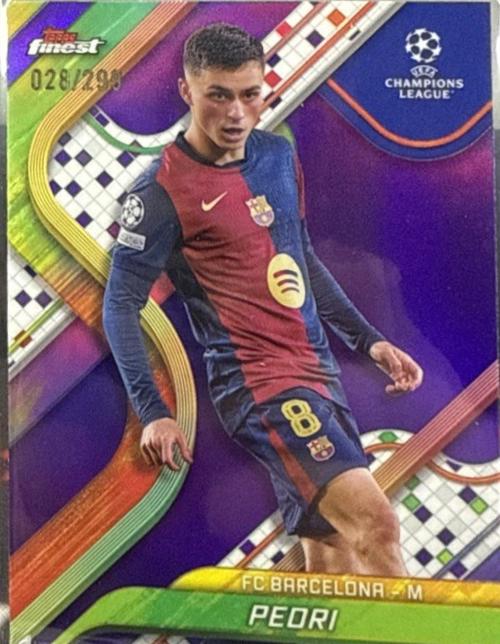Pedri [Purple Refractor] #136