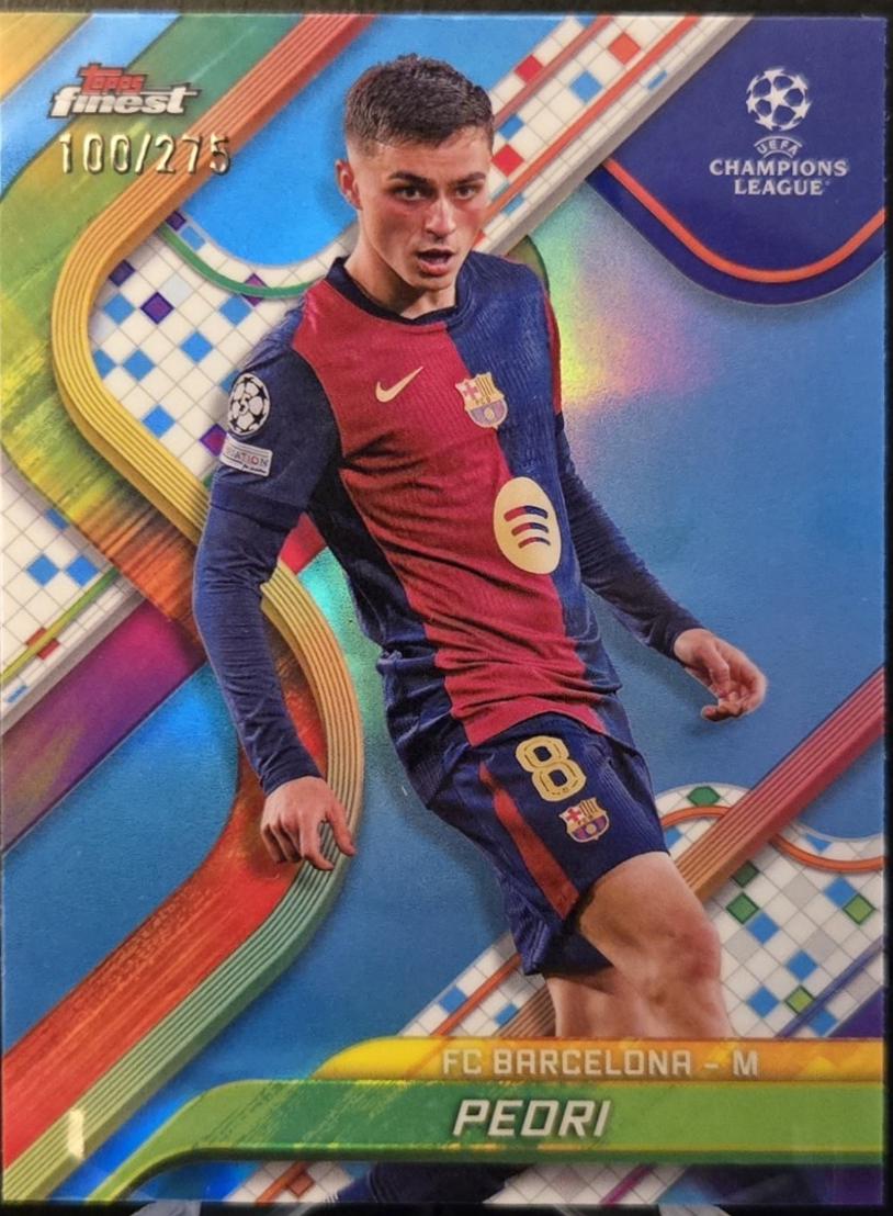Pedri [Sky Blue Refractor] #136