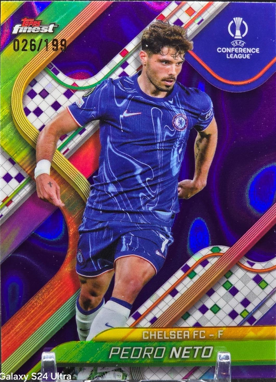 Pedro Neto [Purple Lava Refractor] #39