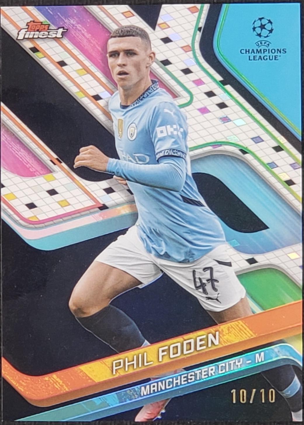 Phil Foden [Black Refractor] #47