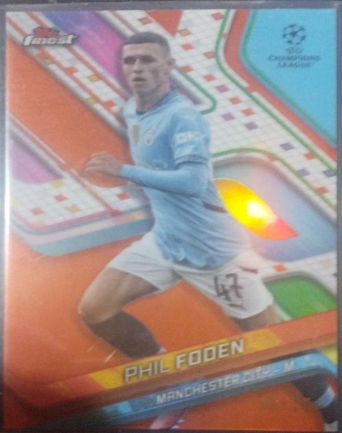 Phil Foden [Orange Refractor] #47