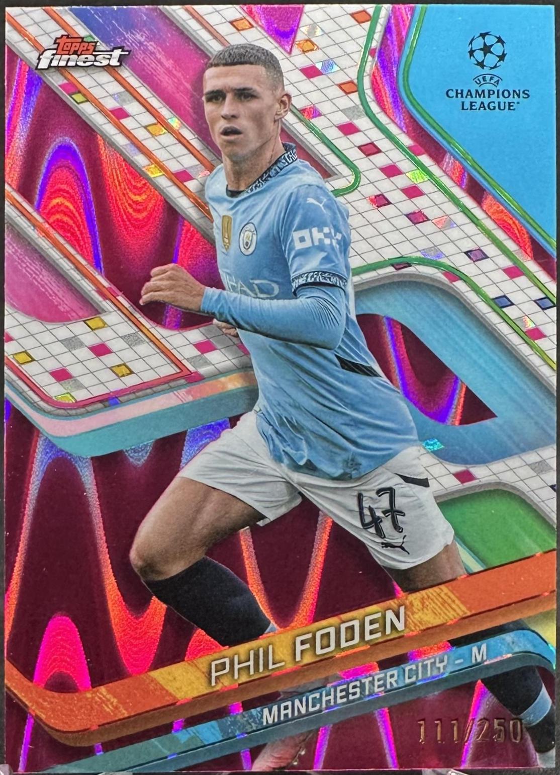 Phil Foden [Pink Raywave Refractor] #47