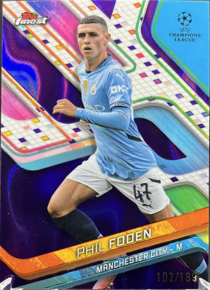 Phil Foden [Purple Lava Refractor] #47