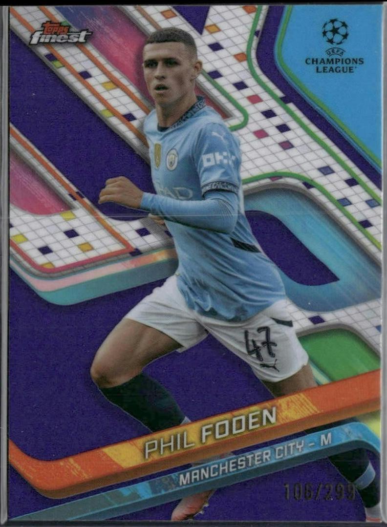 Phil Foden [Purple Refractor] #47