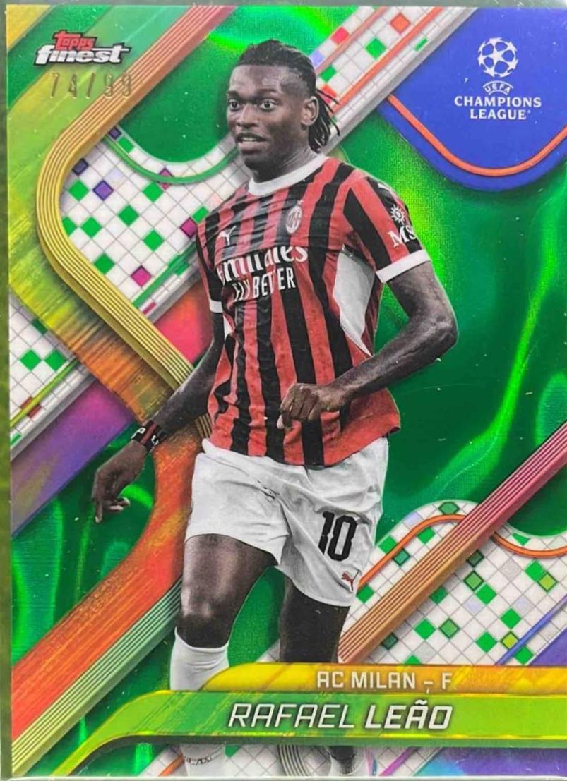 Rafael Leao [Green Lava Refractor] #148