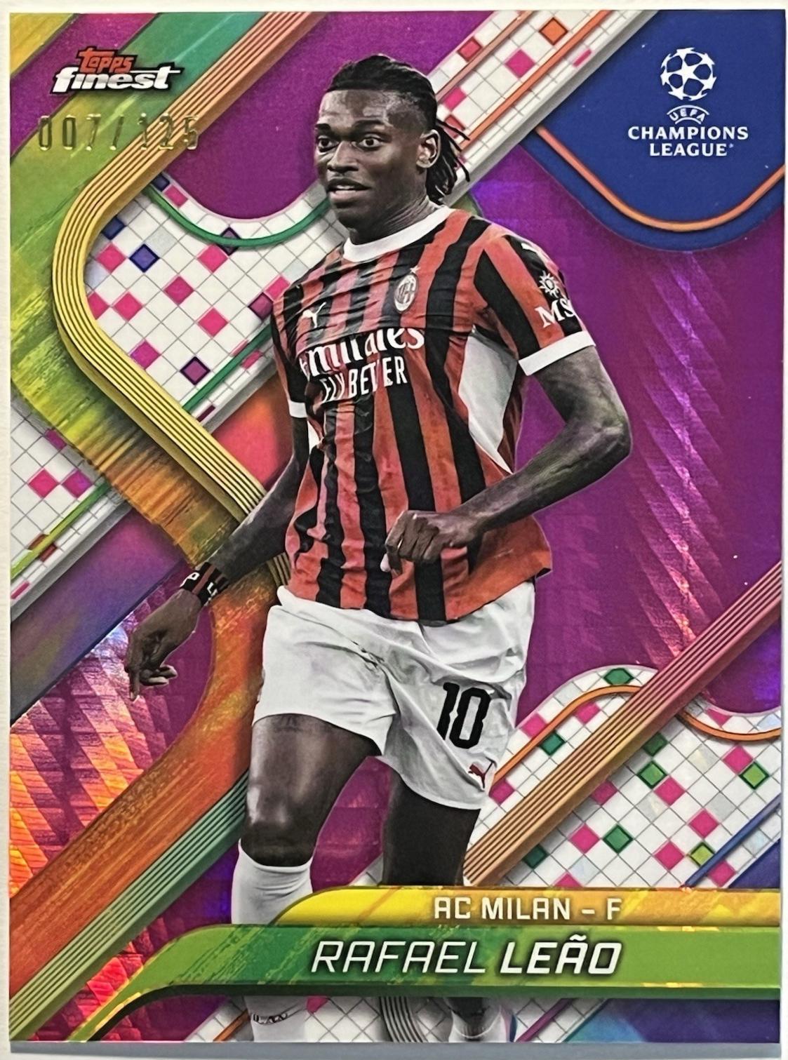 Rafael Leao [Pink Prism Refractor] #148