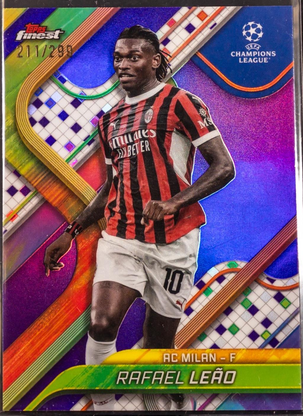 Rafael Leao [Purple Refractor] #148